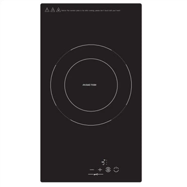 Snertiskjár örvunareldavél