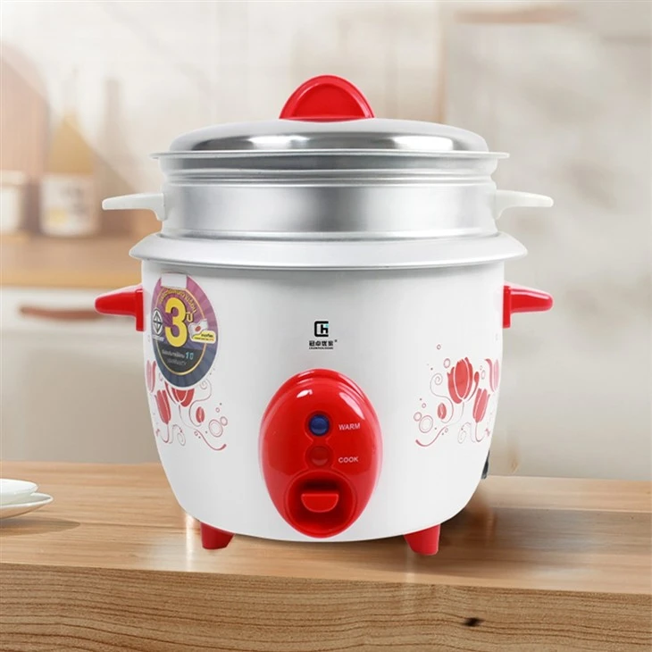 Red PP Color Drum Rice Cooker