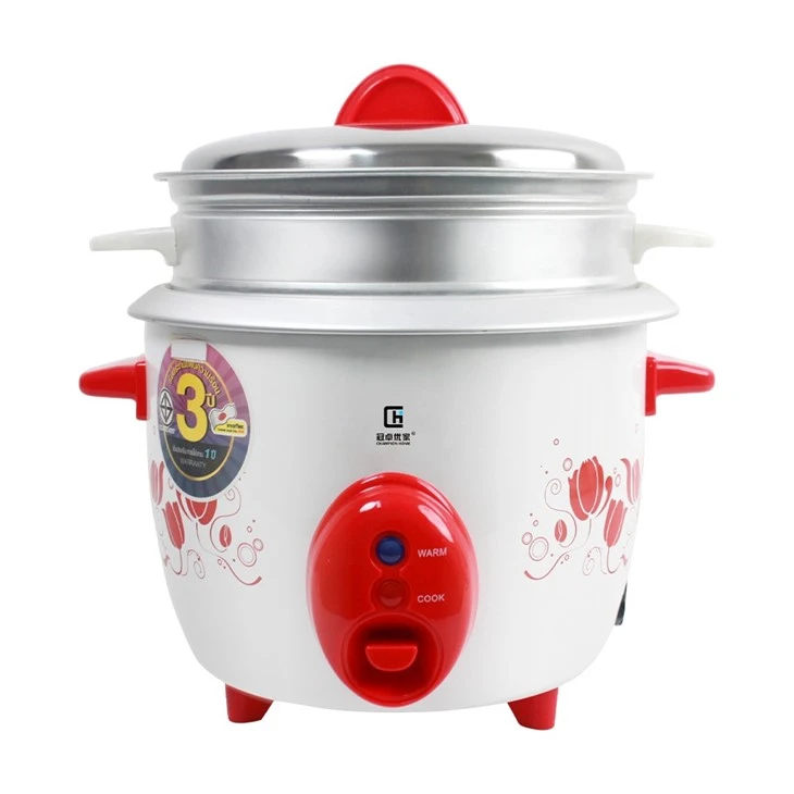 Red PP Color Drum Rice Cooker